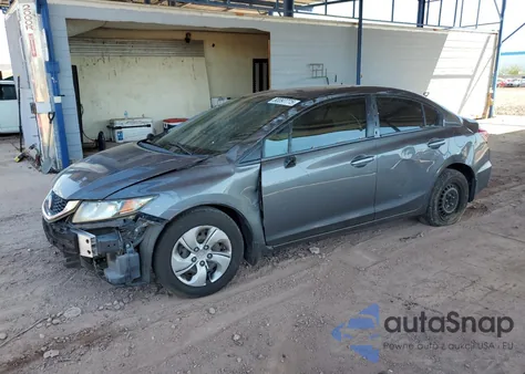 2013 Honda Civic Lx z USA, uszkodzony, nr VIN 2HGFB2F59DH508005